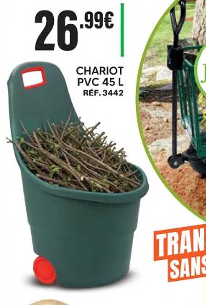 CHARIOT PVC 45 L RÉF. 3442