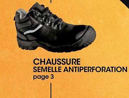 CHAUSSURE SEMELLE ANTIPERFORATION page 3