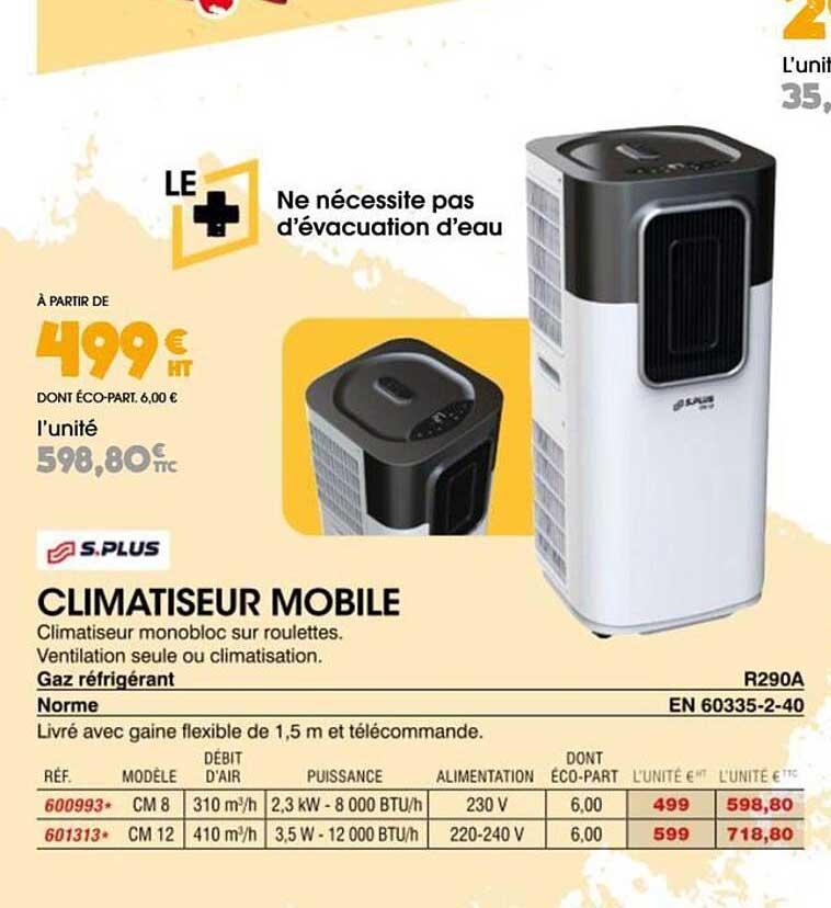 CLIMATISEUR MOBILE