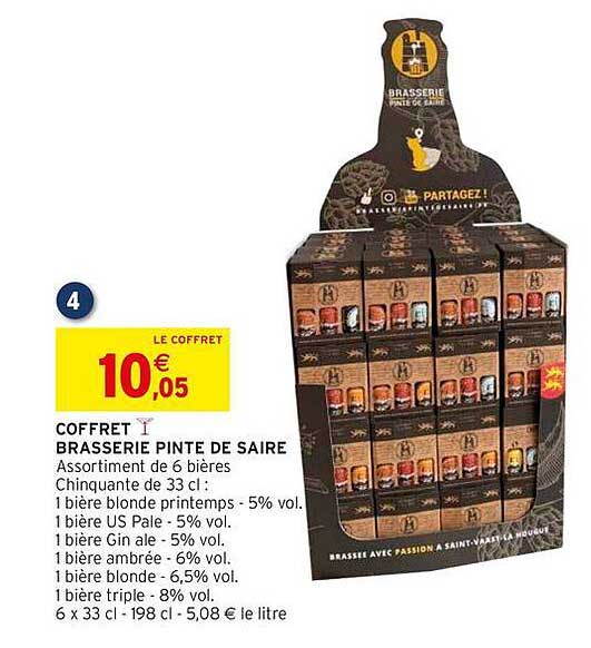 COFFRET BRASSERIE PINTE DE SAIRE