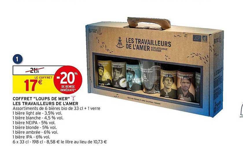 COFFRET "LOUPS DE MER" LES TRAVAILLEURS DE L'AMER