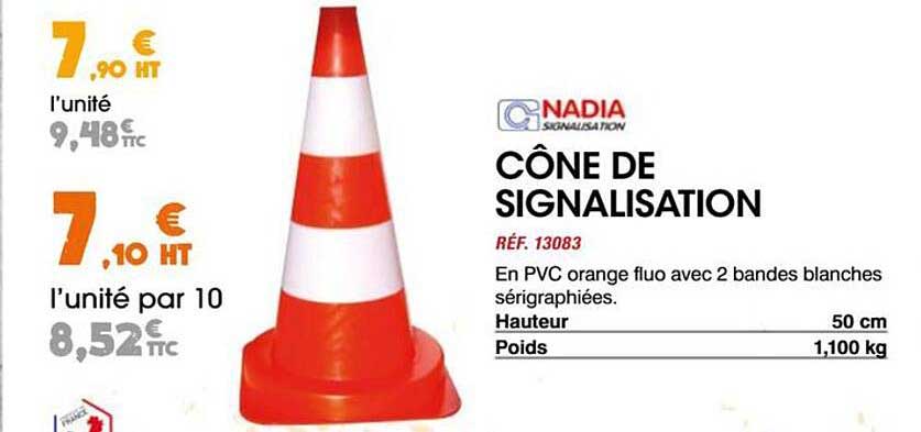 CÔNE DE SIGNALISATION