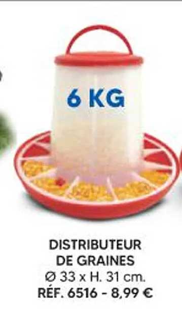DISTRIBUTEUR DE GRAINES