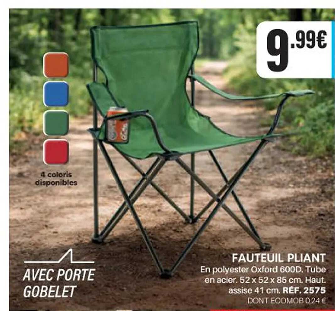 FAUTEUIL PLIANT