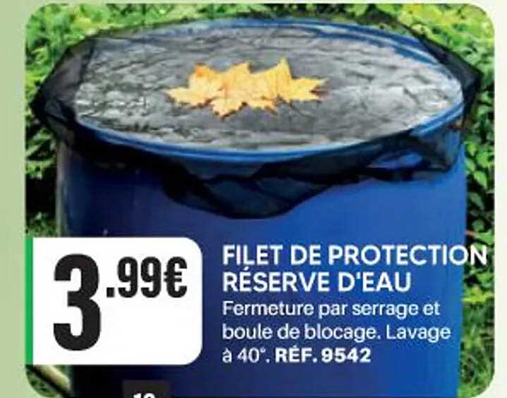 FILET DE PROTECTION RÉSERVE D'EAU
