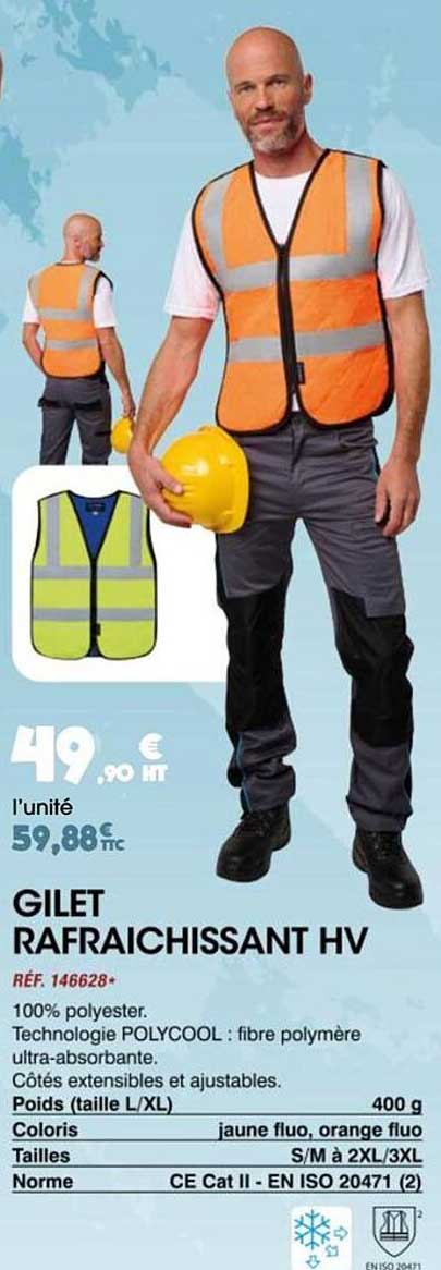 GILET RAFRAICHISSANT HV