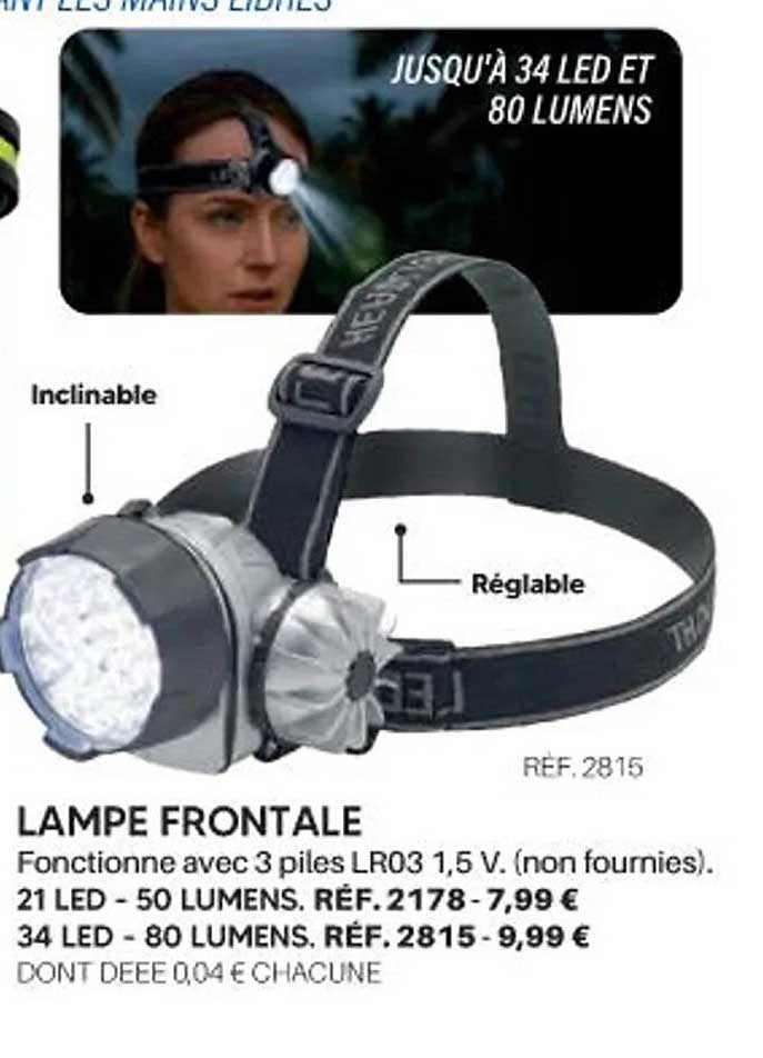 LAMPE FRONTALE