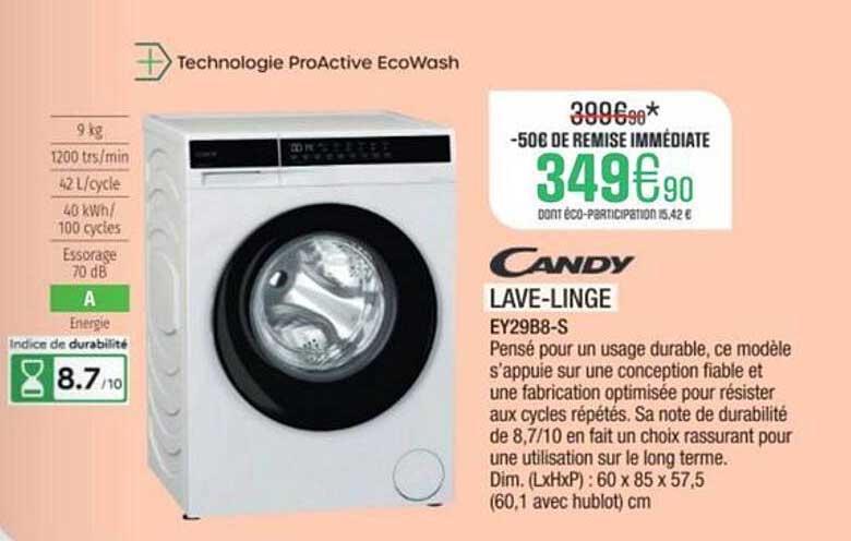 LAVE-LINGE EY29B8-S