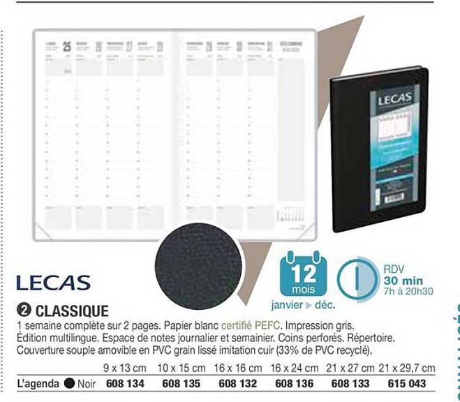 LECAS CLASSIQUE