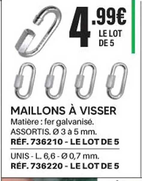 MAILLONS À VISSER