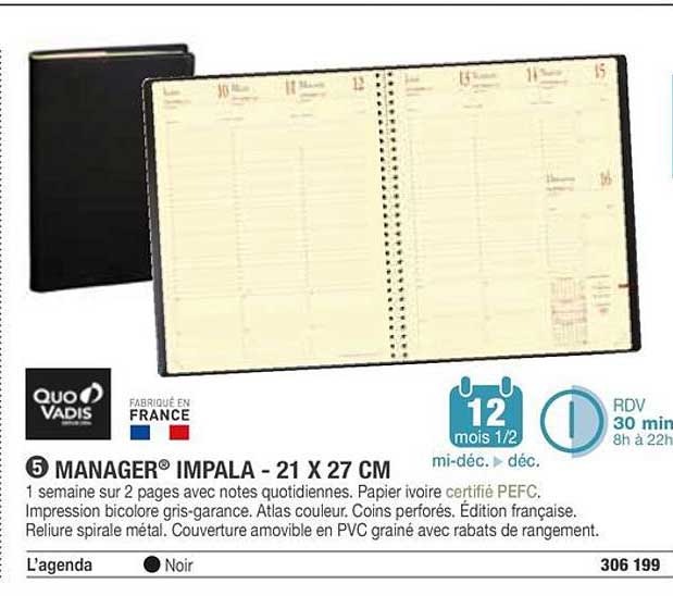 MANAGER® IMPALA - 21 X 27 CM