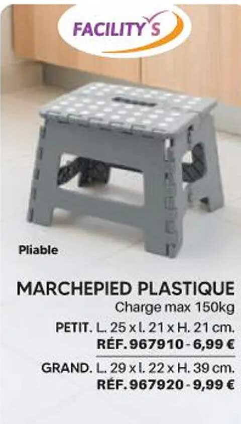 MARCHEPIED PLASTIQUE