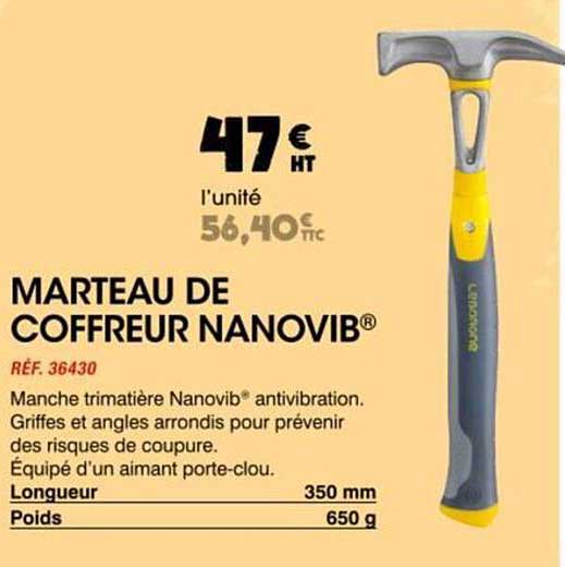 MARTEAU DE COFFREUR NANOVIB®