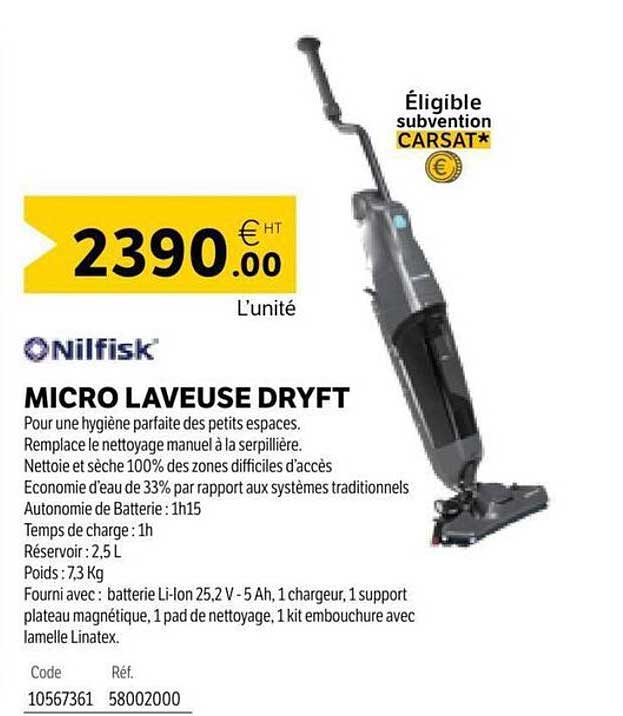 MICRO LAVEUSE DRYFT