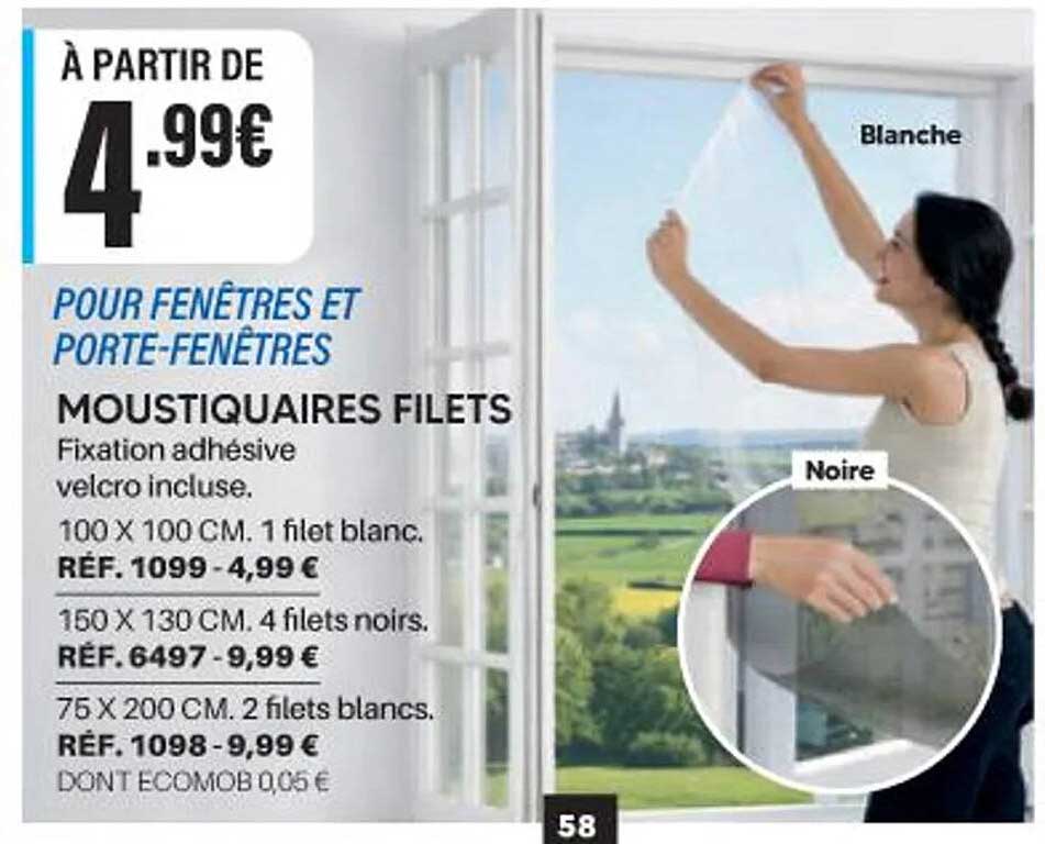 MOUSTIQUIAIRES FILETS