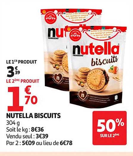 NUTELLA BISCUITS 304 g