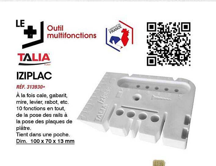 Outil multifonctions IZIPLAC