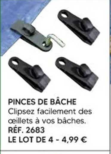 PINCES DE BÂCHE