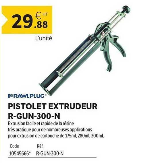 PISTOLET EXTRUDEUR R-GUN-300-N