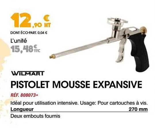 PISTOLET MOUSSE EXPANSIVE