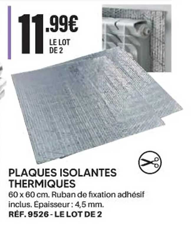 PLAQUES ISOLANTES THERMIQUES