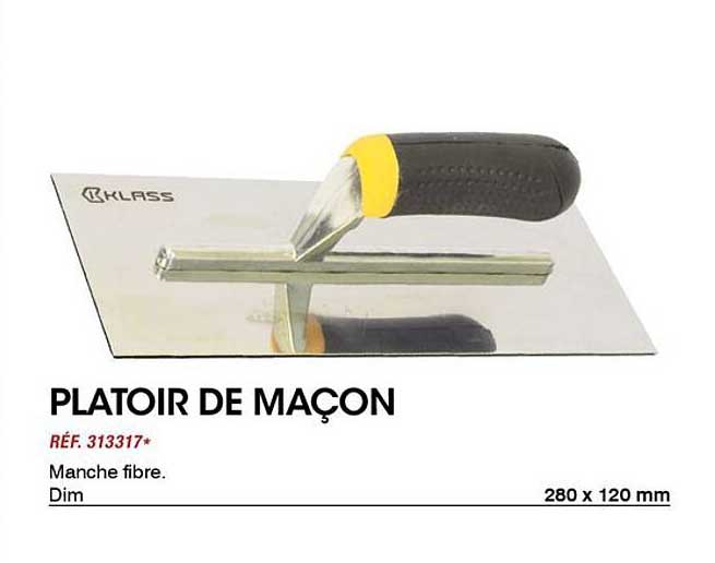 PLATOIR DE MAÇON