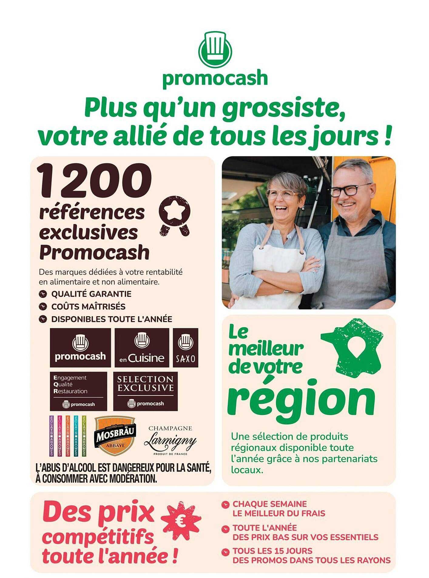 Plus qu’un grossiste, votre allié de tous les jours !
