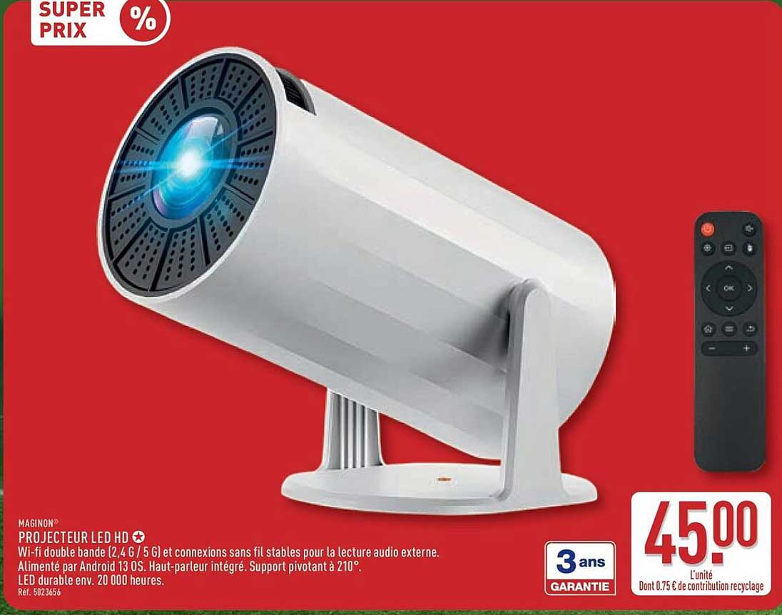 PROJECTEUR LED HD