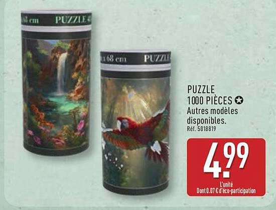 PUZZLE 1000 PIECES Autres modèles disponibles. Ref. 501819