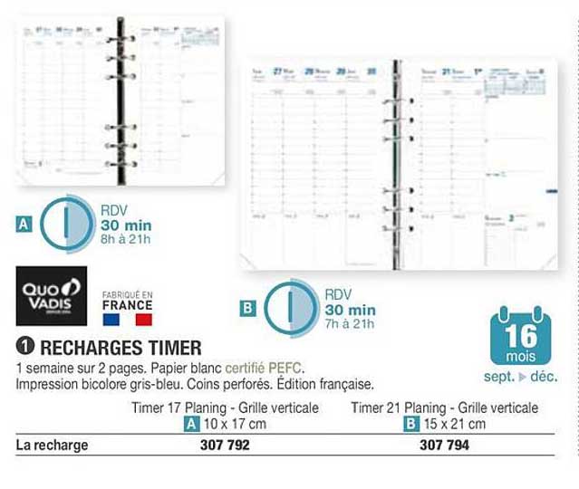 RECHARGES TIMER