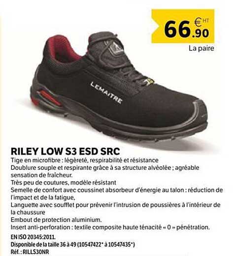 RILEY LOW S3 ESD SRC