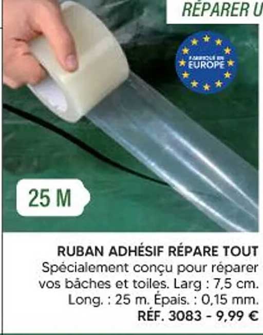 RUBAN ADHÉSIF RÉPARE TOUT