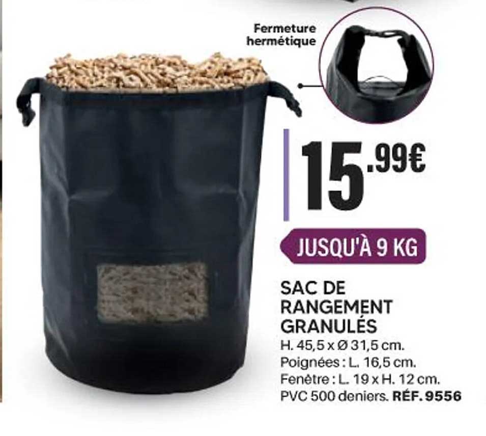 SAC DE RANGEMENT GRANULÉS