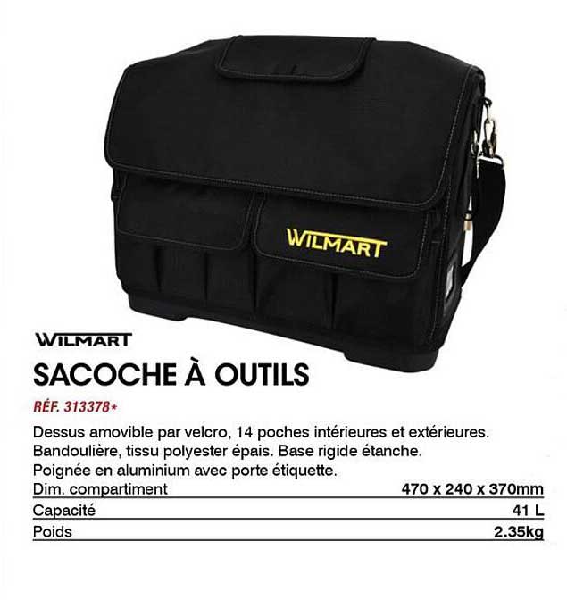 SACOCHE À OUTILS
