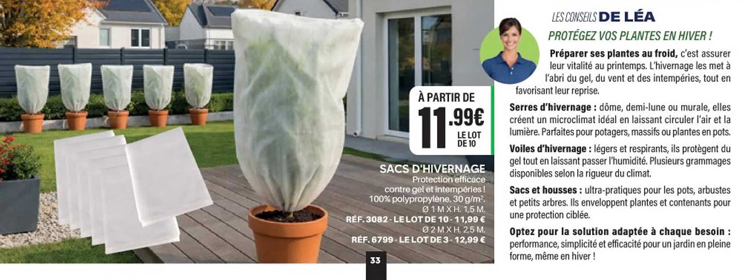 SACS D'HIVERNAGE