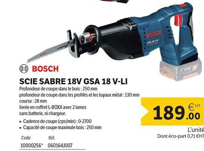 SCIE SABRE 18V GSA 18 V-LI