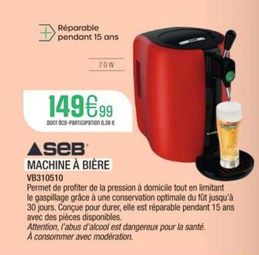 SEB MACHINE À BIÈRE VB310510