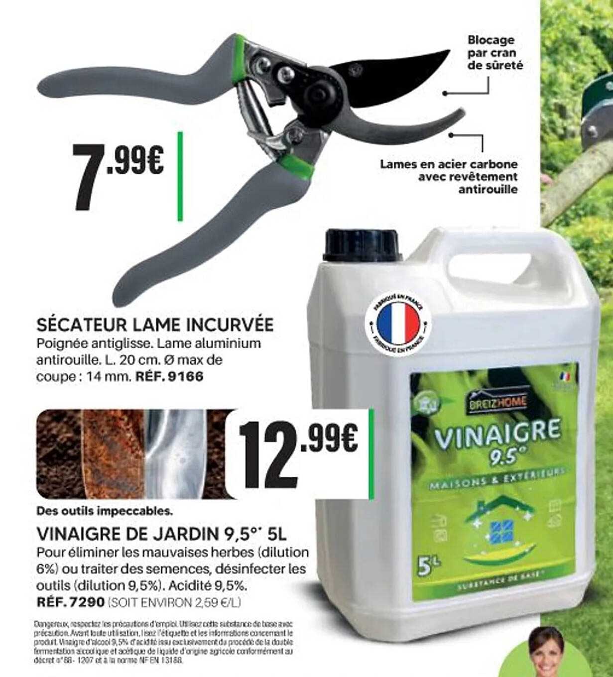 SÉCATEUR LAME INCURVÉE