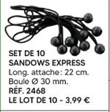 SET DE 10 SANDOWS EXPRESS
