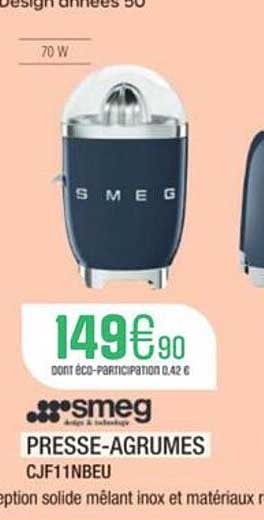 SMEG PRESSE-AGRUMES CJF11NBEU