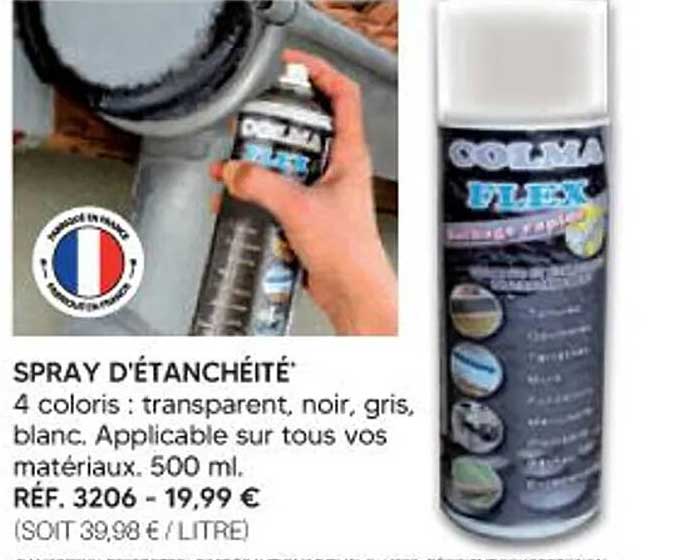 SPRAY D'ÉTANCHÉITÉ