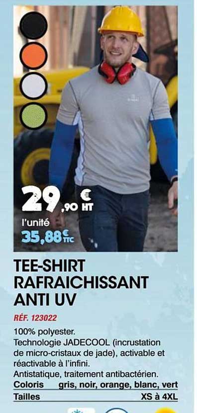 TEE-SHIRT RAFRAICHISSANT ANTI UV