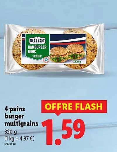4 pains burger multigrains
