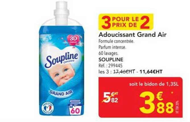 Adoucissant Grand Air