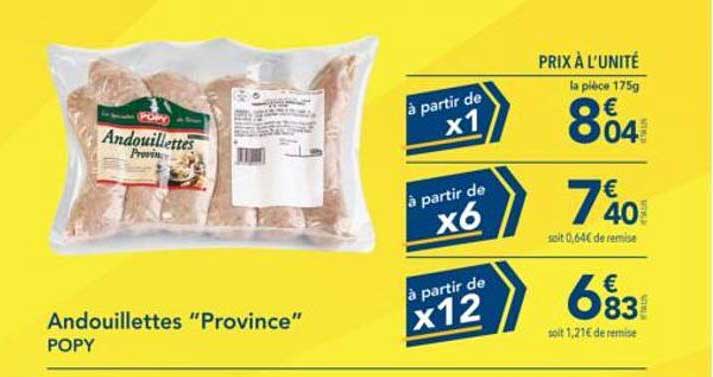 Andouillette "Province" POPY