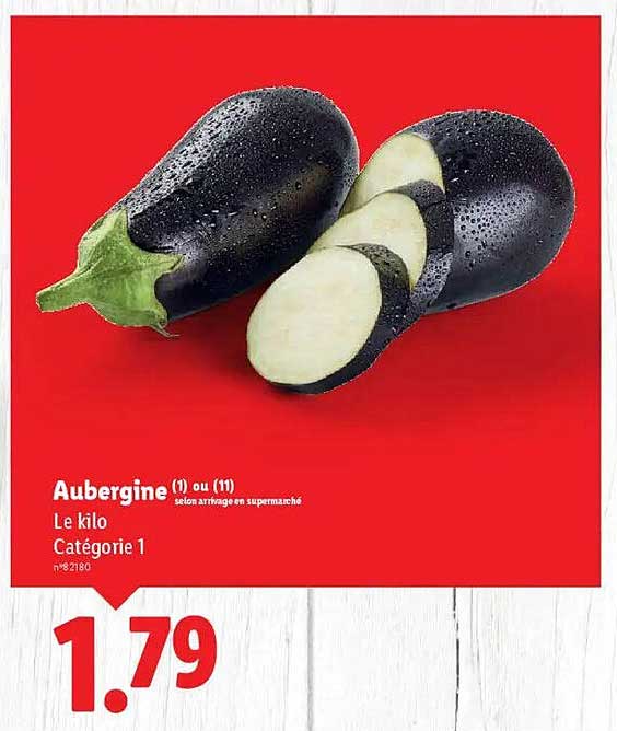 Aubergine (1) ou (11)