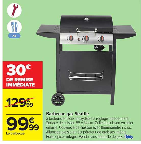 Barbecue gaz Seattle
