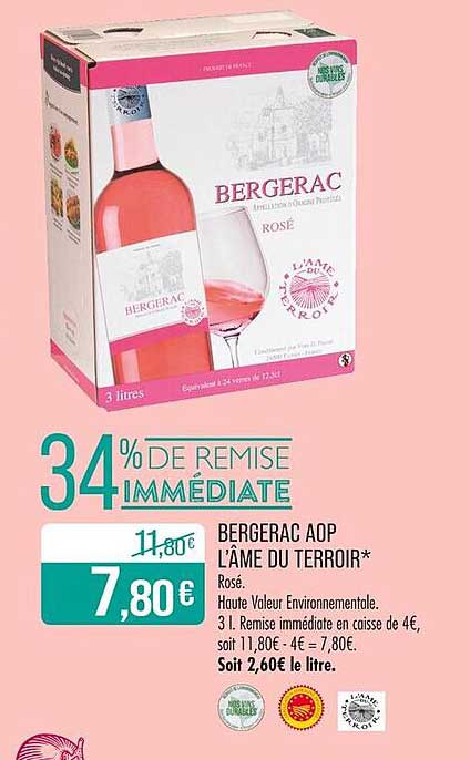 BERGERAC AOP L'ÂME DU TERROIR*