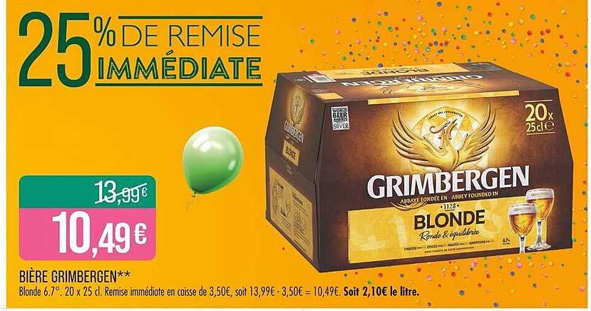 BIÈRE GRIMBERGEN