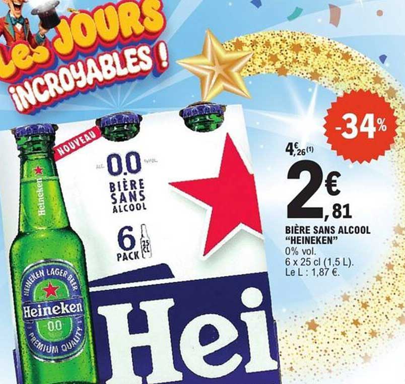 BIERRE SANS ALCOOL "HEINEKEN"